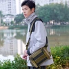Lure bag: Multi-functional lure fishing bag, outdoor sports shoulder bag, large-capacity waterproof nylon bag, men's crossbody bag, lightweight and durable details Picture